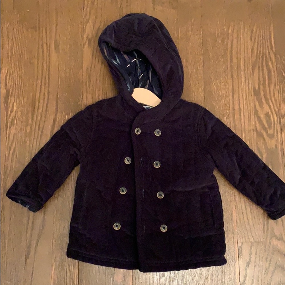 Quilted Navy Oshkosh Jacket Toddler